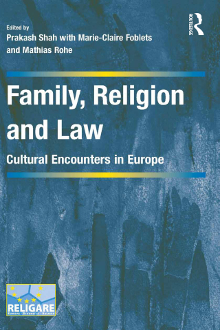 Imagen de portada: Family, Religion and Law 1st edition 9781472433152