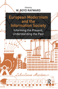 Cover image: European Modernism and the Information Society 1st edition 9781138253414