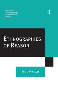 Immagine di copertina: Ethnographies of Reason 1st edition 9781138269620