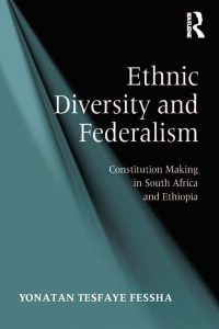 Imagen de portada: Ethnic Diversity and Federalism 1st edition 9781409403104