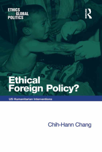 Imagen de portada: Ethical Foreign Policy? 1st edition 9781138268616