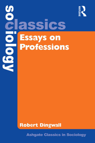 Titelbild: Essays on Professions 1st edition 9780754646143
