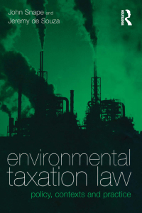 Imagen de portada: Environmental Taxation Law 1st edition 9780367604196