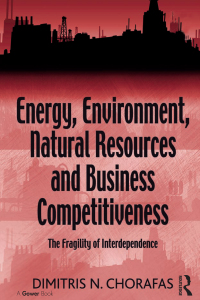 صورة الغلاف: Energy, Environment, Natural Resources and Business Competitiveness 1st edition 9780566092343