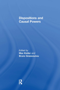 Cover image: Dispositions and Causal Powers 1st edition 9780754654254