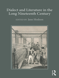 Titelbild: Dialect and Literature in the Long Nineteenth Century 1st edition 9780367882235