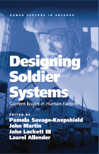 صورة الغلاف: Designing Soldier Systems 1st edition 9781138076976