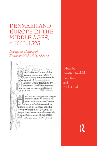 Imagen de portada: Denmark and Europe in the Middle Ages, c.1000–1525 1st edition 9781472417503