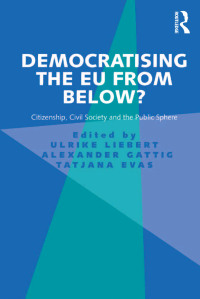 Immagine di copertina: Democratising the EU from Below? 1st edition 9781138490123