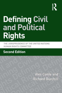 Omslagafbeelding: Defining Civil and Political Rights 2nd edition 9780754676560
