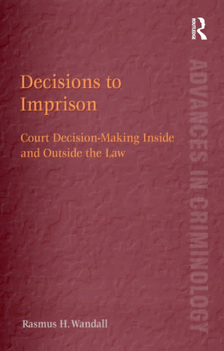 Imagen de portada: Decisions to Imprison 1st edition 9780754671572