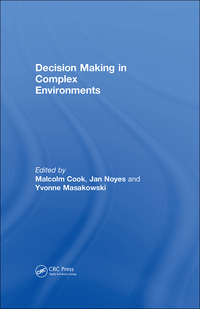 Cover image: Decision Making in Complex Environments 1st edition 9780754649502