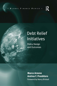 Cover image: Debt Relief Initiatives 1st edition 9780754677420