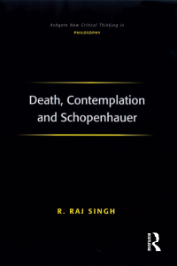 Cover image: Death, Contemplation and Schopenhauer 1st edition 9781138276086