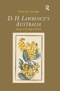 Cover image: D.H. Lawrence's Australia 1st edition 9780367879914
