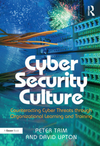 Omslagafbeelding: Cyber Security Culture 1st edition 9781409456940