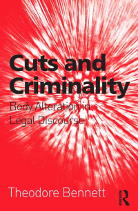 Cover image: Cuts and Criminality 1st edition 9780367599256