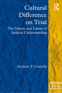 Cover image: Cultural Difference on Trial 1st edition 9780754679523