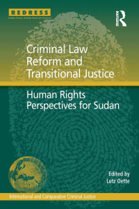 Cover image: Criminal Law Reform and Transitional Justice 1st edition 9781138272231