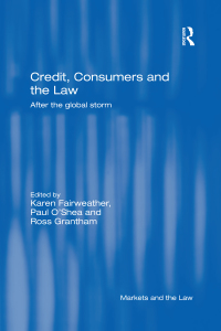 Imagen de portada: Credit, Consumers and the Law 1st edition 9781472452344