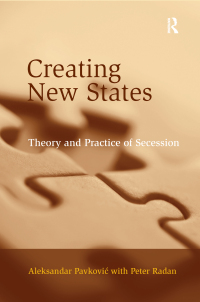 Cover image: Creating New States 1st edition 9780754671633