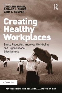 Cover image: Creating Healthy Workplaces 1st edition 9781409443100