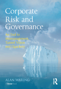 Cover image: Corporate Risk and Governance 1st edition 9781138274761