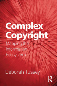 Cover image: Complex Copyright 1st edition 9780754677840