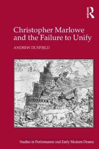 Titelbild: Christopher Marlowe and the Failure to Unify 1st edition 9781472439512