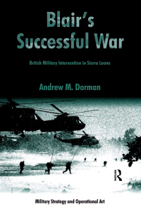 Cover image: Blair's Successful War 1st edition 9780754672999