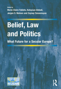 صورة الغلاف: Belief, Law and Politics 1st edition 9780367600020