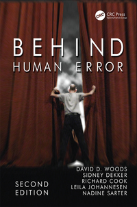 Cover image: Behind Human Error 2nd edition 9780754678335