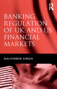 Cover image: Banking Regulation of UK and US Financial Markets 1st edition 9780754639718