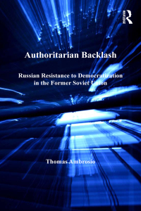 صورة الغلاف: Authoritarian Backlash 1st edition 9780754673507