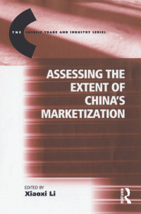 Titelbild: Assessing the Extent of China's Marketization 1st edition 9780754648789