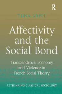 Imagen de portada: Affectivity and the Social Bond 1st edition 9780367601041