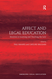 Titelbild: Affect and Legal Education 1st edition 9781138247154