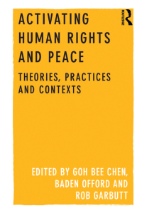 صورة الغلاف: Activating Human Rights and Peace 1st edition 9781138253759