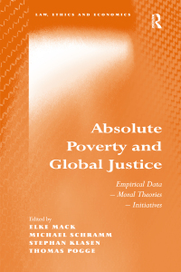 صورة الغلاف: Absolute Poverty and Global Justice 1st edition 9781138255050