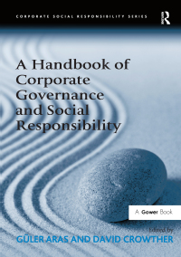 Imagen de portada: A Handbook of Corporate Governance and Social Responsibility 1st edition 9780566088179