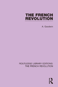 Imagen de portada: The French Revolution 1st edition 9781138680883
