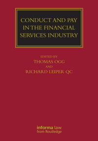 صورة الغلاف: Conduct and Pay in the Financial Services Industry 1st edition 9781138680876