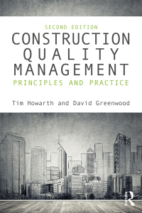 Omslagafbeelding: Construction Quality Management 2nd edition 9781138680111