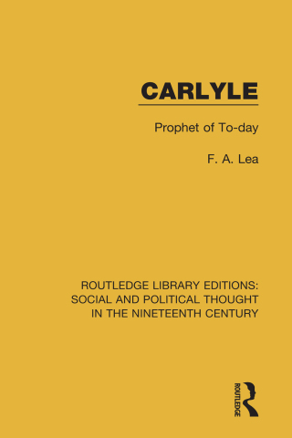 Cover image: Carlyle 1st edition 9781138680098