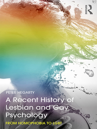 Imagen de portada: A Recent History of Lesbian and Gay Psychology 1st edition 9781138679399