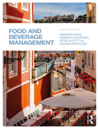 Cover image: Food and Beverage Management 6th edition 9781138352285