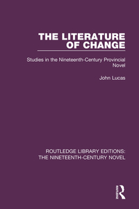 Imagen de portada: The Literature of Change 1st edition 9781138676312