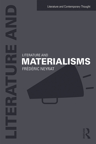 Imagen de portada: Literature and Materialisms 1st edition 9781138675704