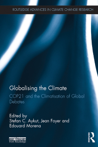 Cover image: Globalising the Climate 1st edition 9781138675599