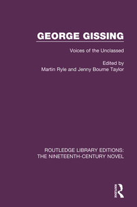 Omslagafbeelding: George Gissing 1st edition 9781138675520